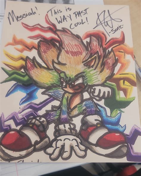 Signed hyper movie sonic : r/SonicTheHedgehog