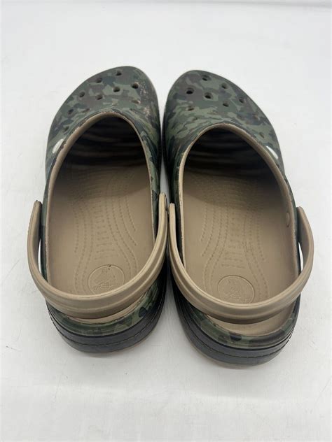 Crocs Camo Woodland Camouflage Clogs Shoes Mens Size … - Gem