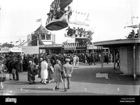 Fairground Funfair Black And White Stock Photos And Images Alamy