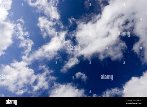 Altocumulus castellanus clouds Stock Photo - Alamy