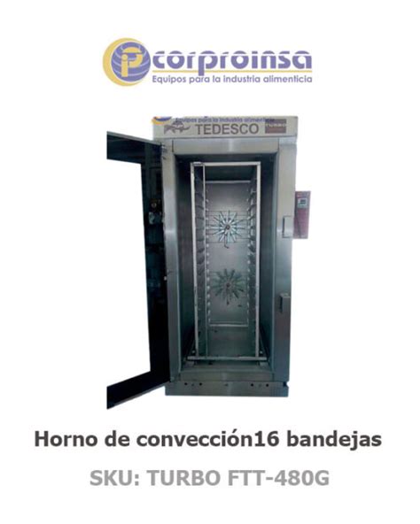 Hornos De Convecci N Corproinsa