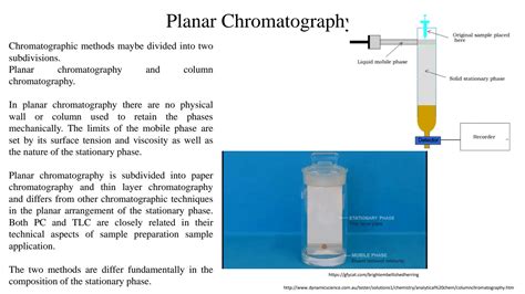 Solution Planar Chromatography Studypool