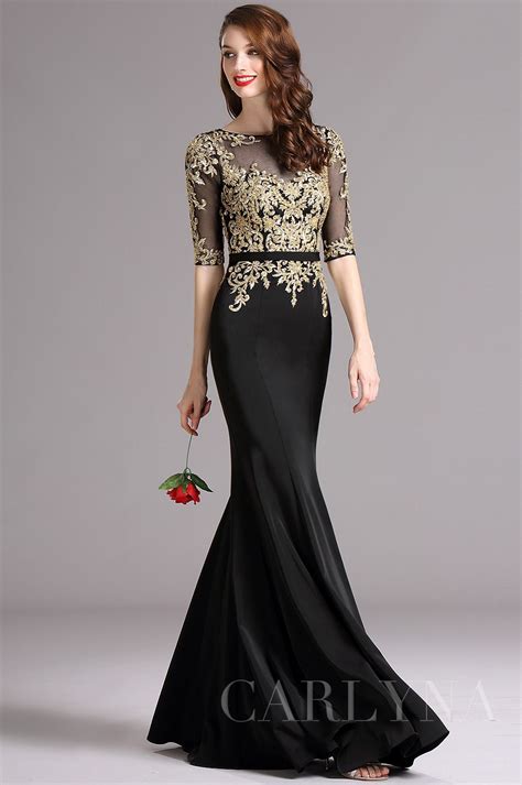 Looking For Low Price But High Quality Carlyna Black Formal Gown With