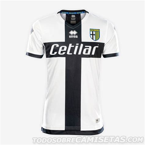 Parma Calcio Erre Home Kit Todo Sobre Camisetas Soccer