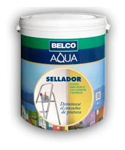 Sellador Pigmentado Aqua Lts Belco Ynter Industrial Cuotas Sin Inter S