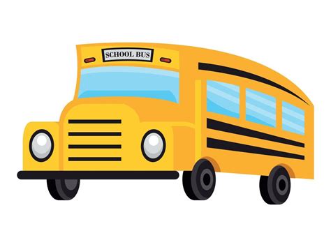 yellow school bus 10427048 Vector Art at Vecteezy