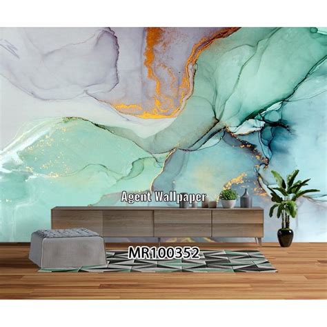 Jual Photowall Mural Dinding 3D Wallpaper Mural Marble Marmer Alami