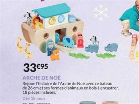 Promo Arche De Noe Chez Jouets Sajou Icatalogue Fr