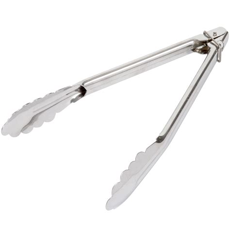 10 Heavy Duty Stainless Steel Utility Tongs