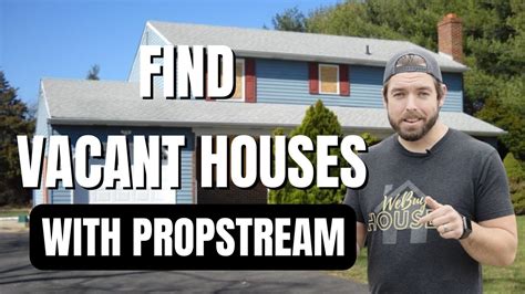 How To Find Vacant Houses With PropStream Wholesaling Houses YouTube