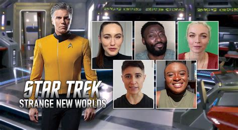 STAR TREK: STRANGE NEW WORLDS Beams Aboard Five New Additions to Series ...