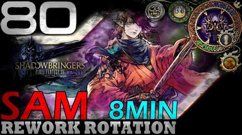 Endwalker Samurai 80 Changes Rotation YouTube