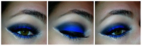 Monica LOVES Makeup: Royal Blue Eyes with MAC's "Atlantic Blue" Eyeshadow