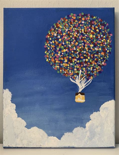 UP Movie Inspired Painting