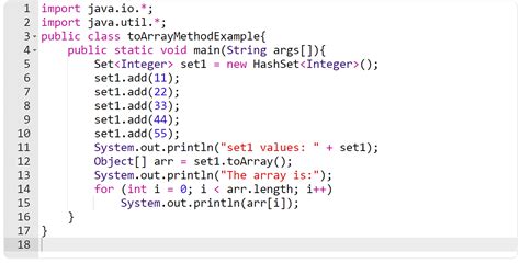 Set In Java The Methods And Operations You Can Perform