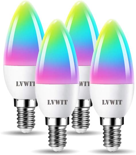 Govee Smart Gl Hbirne E Lm Rgbww Led Lamp App Dimmbar Wi Fi