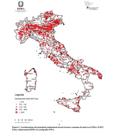 Consumo Del Suolo In Italia Il Rapporto Ispra Meteo Expert