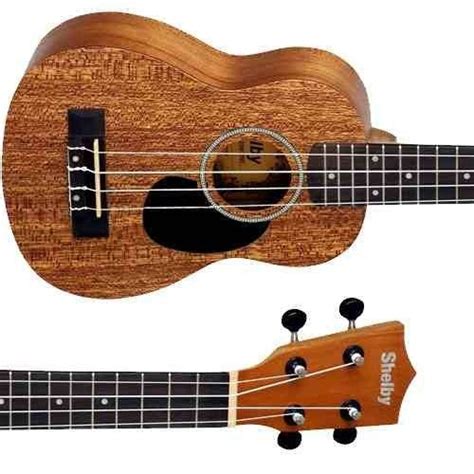 Kit Ukulele Shelby Concerto Acústico Nylon Su23m C Escudo 10 OFF