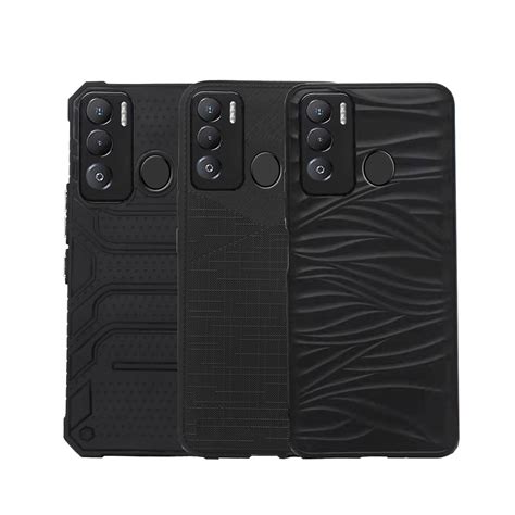 Carcasa De Color Negro Para Tecno Pova Camon P Premier Se