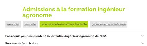 Esannexes ESA LÉcole supérieure des agricultures basée à Angers et