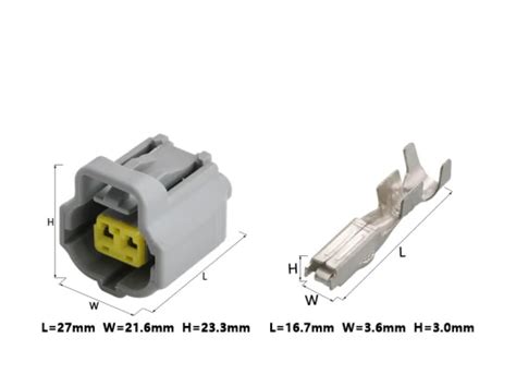 Water Temperature Sensor Plug Terminal Tyco Vehicle