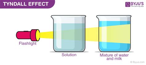 Tyndall Effect - Phenomenon, Detailed Explanation, Examples