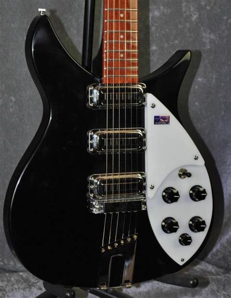 Rickenbacker V Jetglo Black Guitar For Sale Tip Top Musik