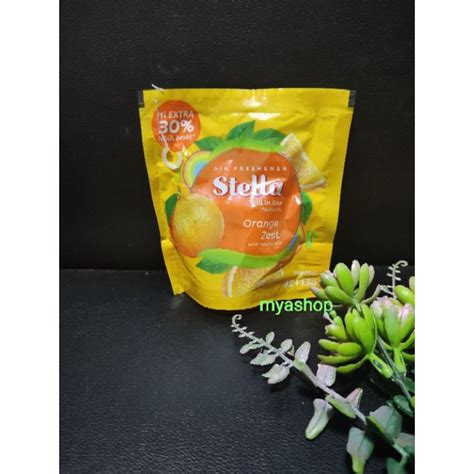 Jual Stella Pengharum Ruangan Gantung All In One Orange 42gr Shopee