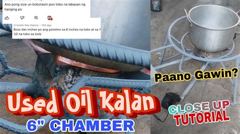 Used Oil Kalan Heavy Duty Chamber Paano Gawin Close Up