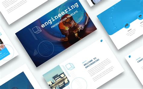 Free Engineering Powerpoint Template Templatemonster