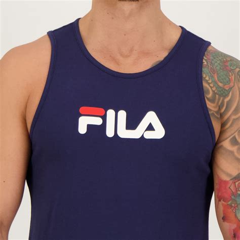 Regata Fila Letter Mid Marinho Futfanatics