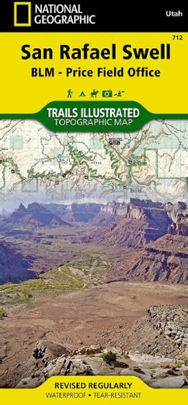 National Geographic San Rafael Swell Trail Map Rei Co Op