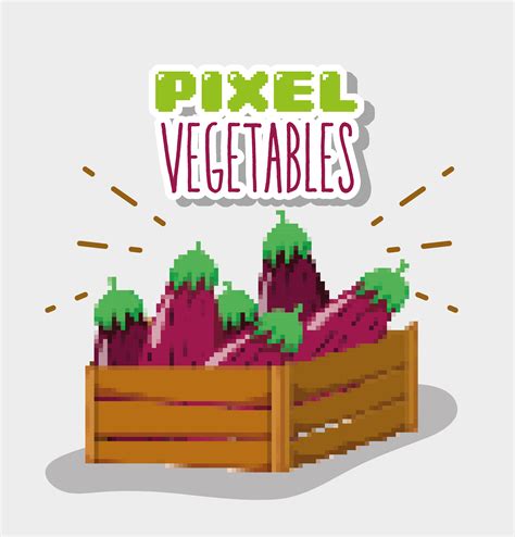 Pixel Vegetables Cartoons 650446 Vector Art At Vecteezy