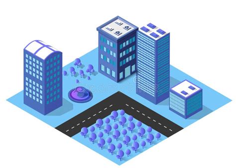 Mapa Urbano De Ciudades Veh Culos Isom Tricos Ilustraci N D