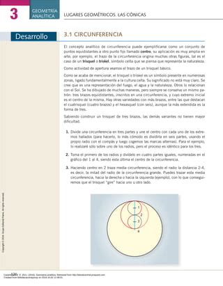 Geometría analítica circunferencia pdf