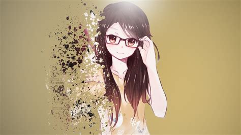 Anime Glasses Wallpapers Wallpaper Cave