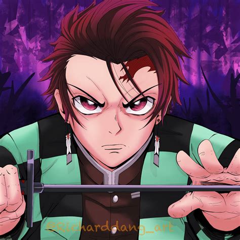 Tanjirou Fan art by TheDangMan on DeviantArt