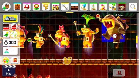 Super Mario Maker 2 All Bosses Course Maker Experiment Youtube