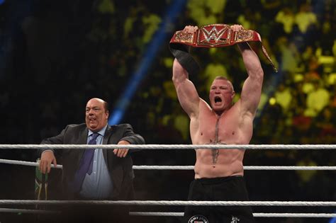 WWE Rumors Paul Heyman S Firing Does Not Guarantee Reunion With Brock