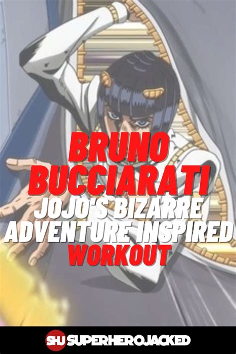 Bruno Bucciarati Workout Train Like The Jojo Mobster