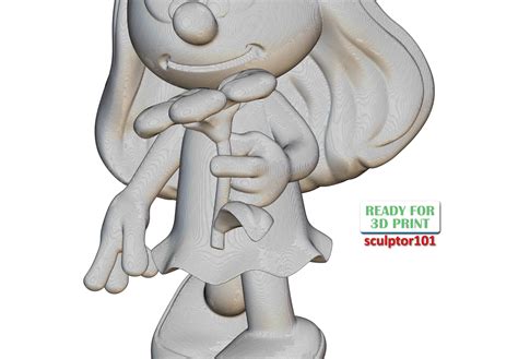 Artstation The Smurfs Smurfette 3d Print Model Resources