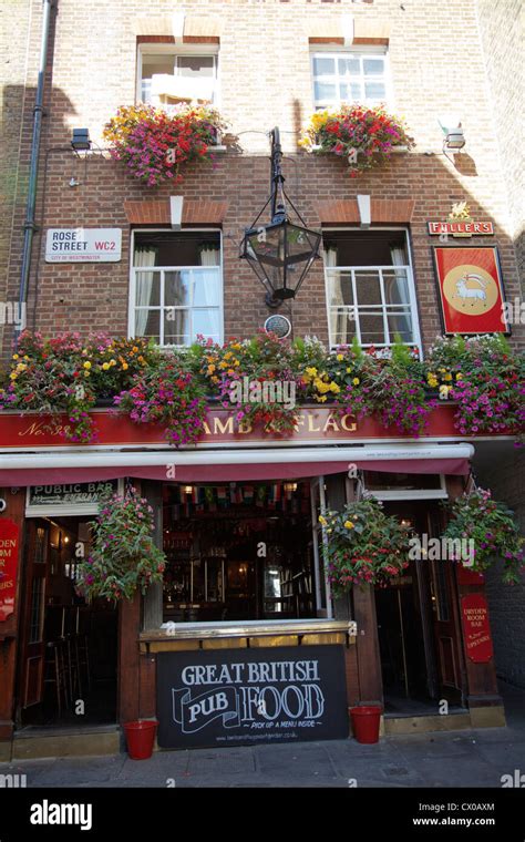 Lamb And Flag Pub In Covent Garden London Uk Stock Photo Alamy