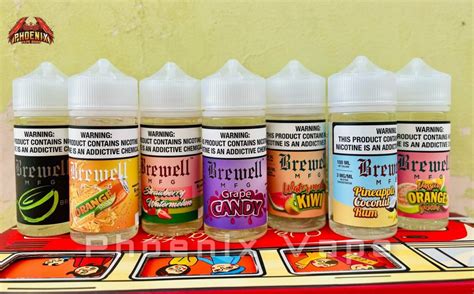 BREWELL MFG FREEBASE 100ML 3MG Phoenix Vape Shop Vape Đà Nẵng Pod