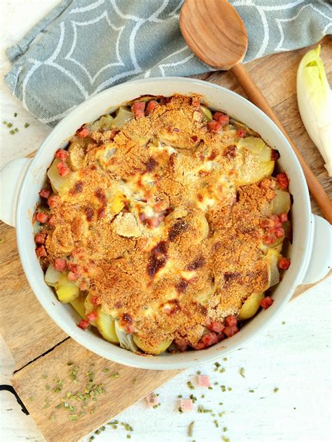 Witlof Ovenschotel Met Ham En Kaas Low FODMAP Glutenvrij Lactosevrij