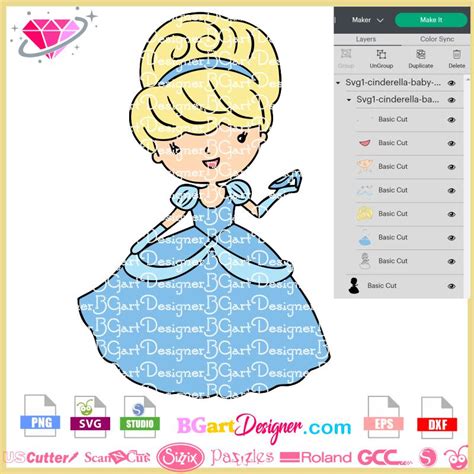 Princess Baby Clipart