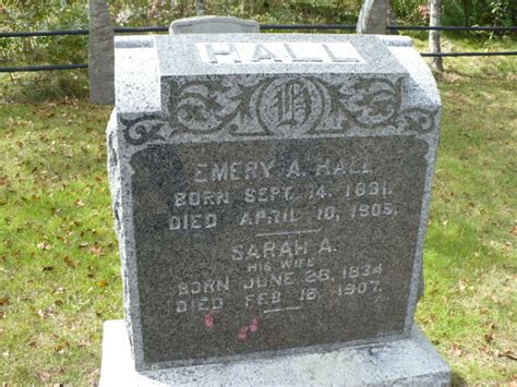 Sarah Almy Tarbox Hall Find A Grave Reminne