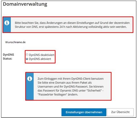 DynDNS für Ihre Domain einrichten Kurz erklärt STRATO