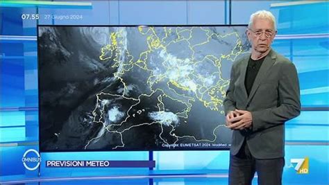 Le Previsioni Meteo Del 13 Giugno 2024 TG LA7