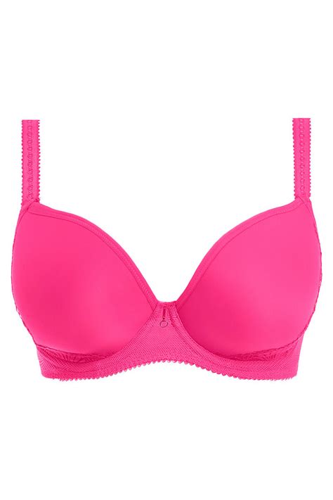 Freya Fascinate Voorgevormde Plunge BH Hot Pink Farfallina Nl