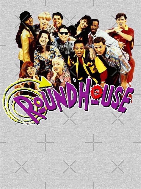 "Roundhouse Retro 90s Cast SNICK Tribute" T-shirt by 90snerd | Redbubble